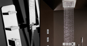 Crystal Shower Line la nuova linea doccia della Bossini con Swarovski© Elements